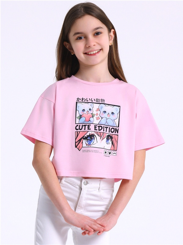 Футболка для девочек | Взрослые дети | Апрель