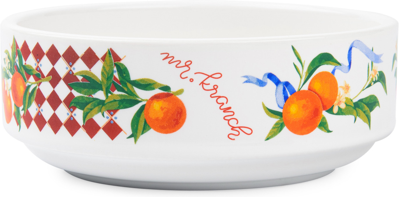 Миска для собак и кошек «Апельсины» | Mr.Kranch