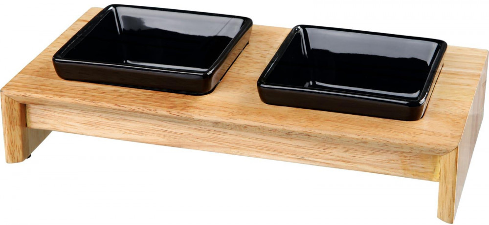 Набор мисок керамических на подставке | Trixie