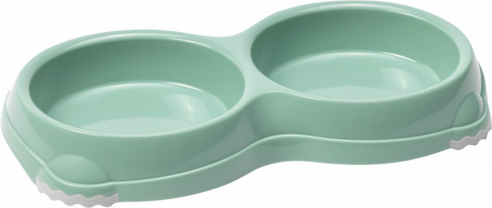 Миска для кошек двойная нескользящая | Smarty Double | Moderna