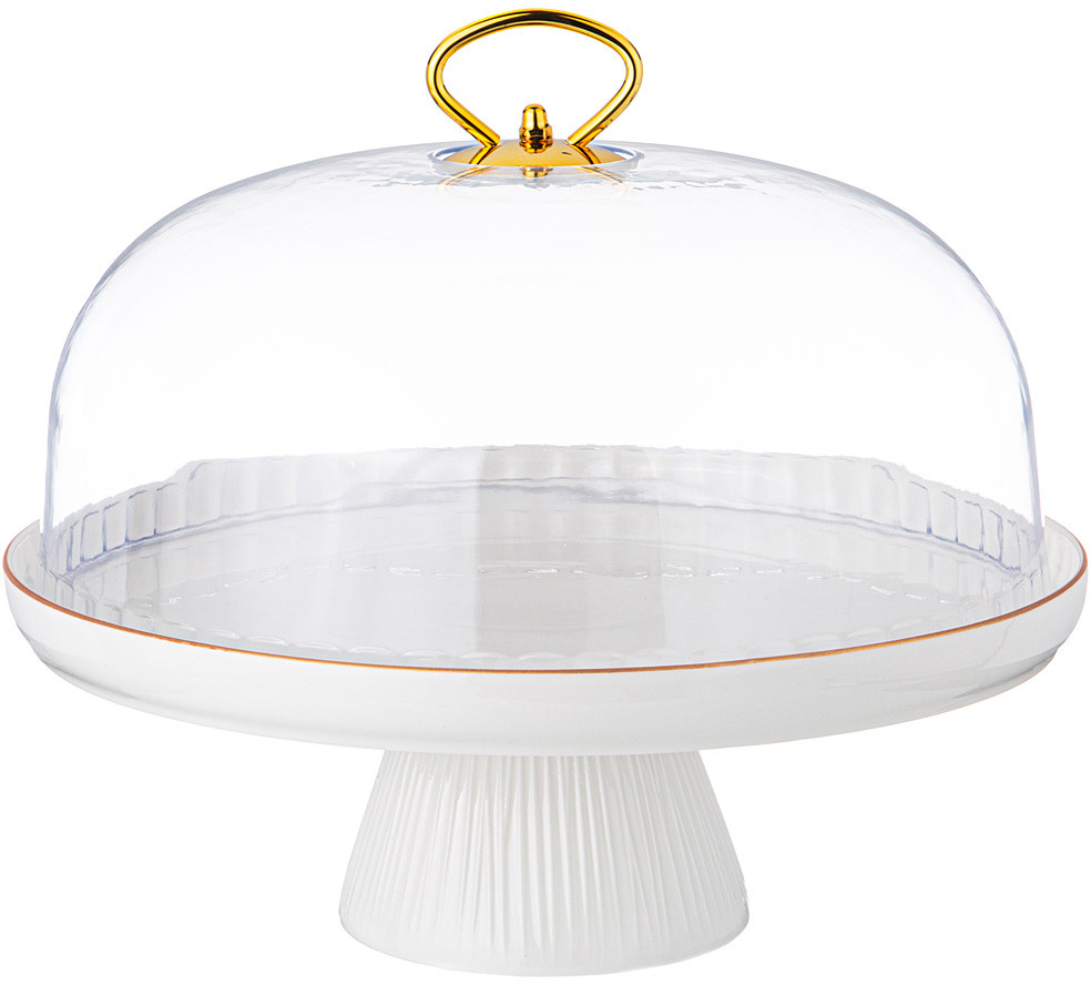 Тортовница на ножке с крышкой «Herbal» | Herbal | Lefard