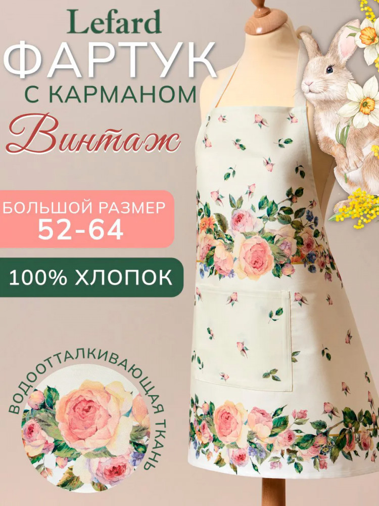Фартук «Винтаж» | Винтаж | Santalino