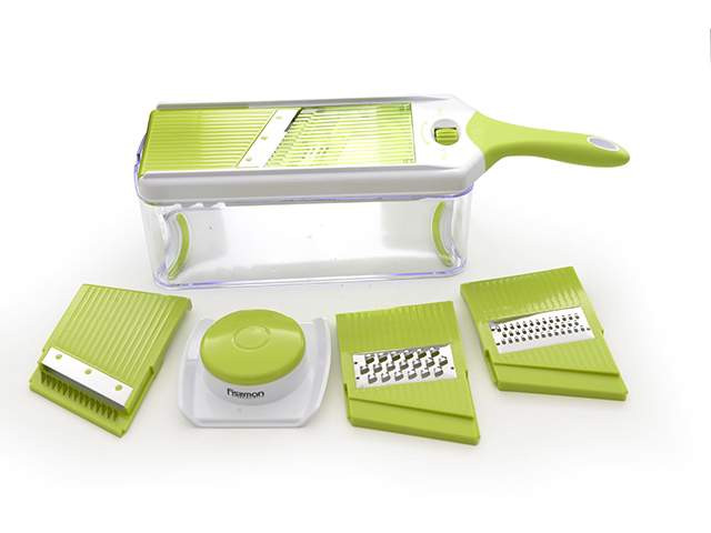 Терка — шинковка с контейнером | Fissman