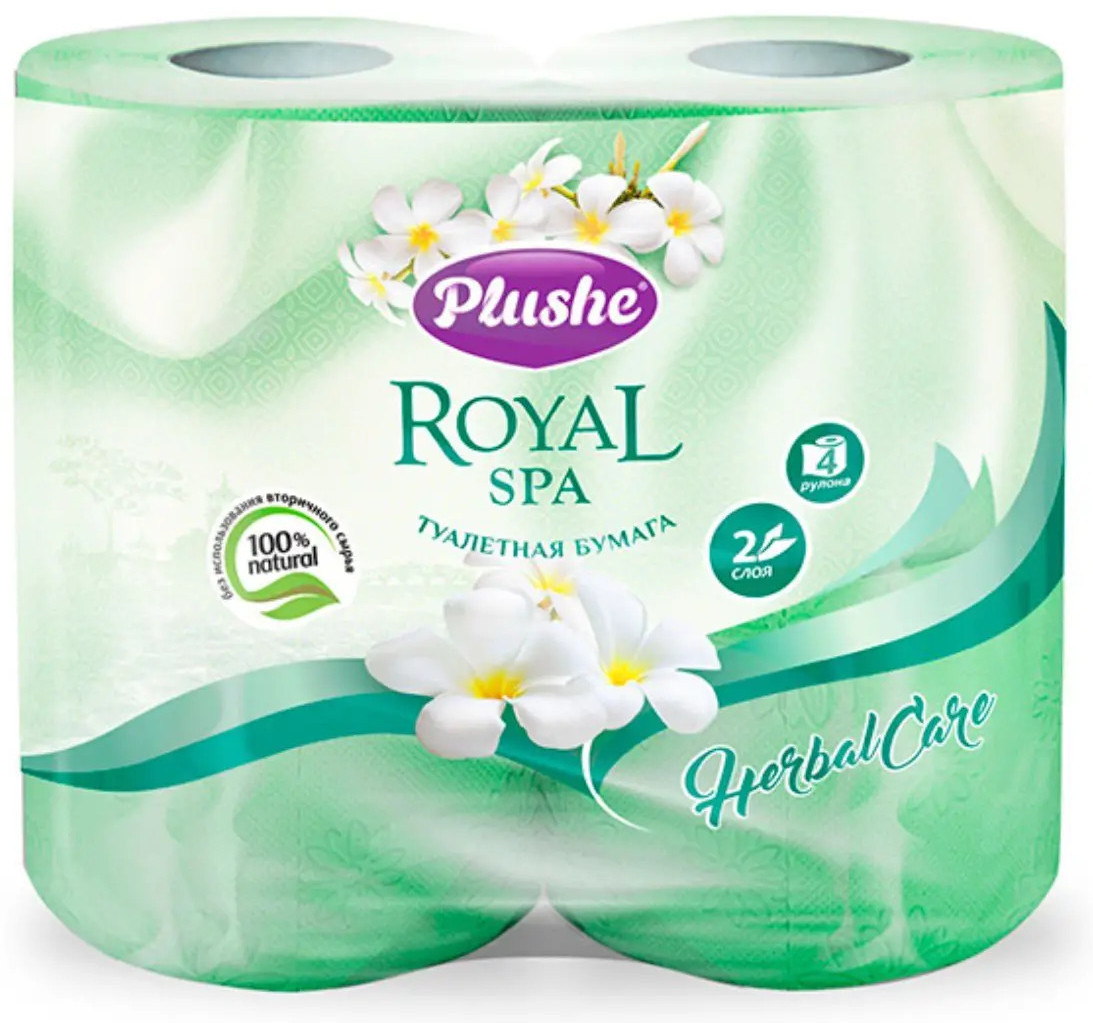 Туалетная бумага «Royal Spa Herbal Care» | Plushe