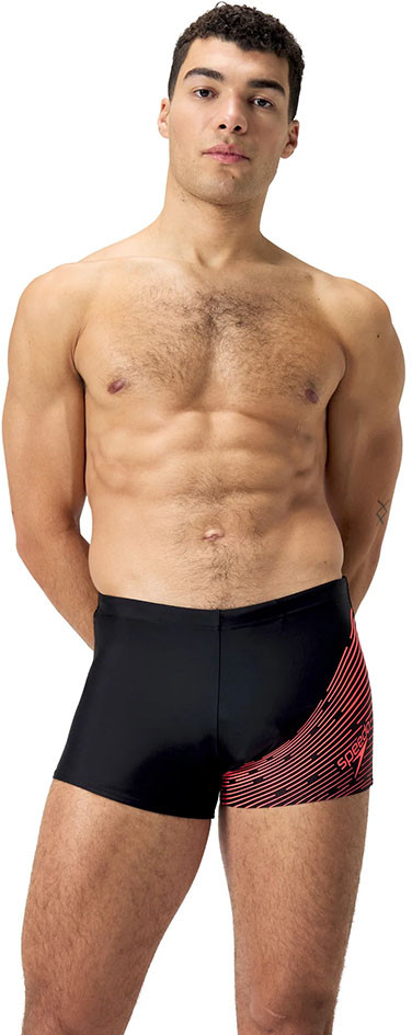 Плавки мужские для плавания «Eco Medley Logo Swim boxer» | Speedo