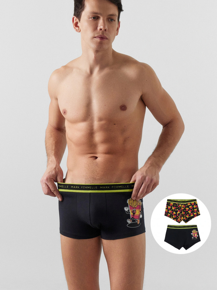 Трусы-боксеры мужские комплект | Mark Formelle