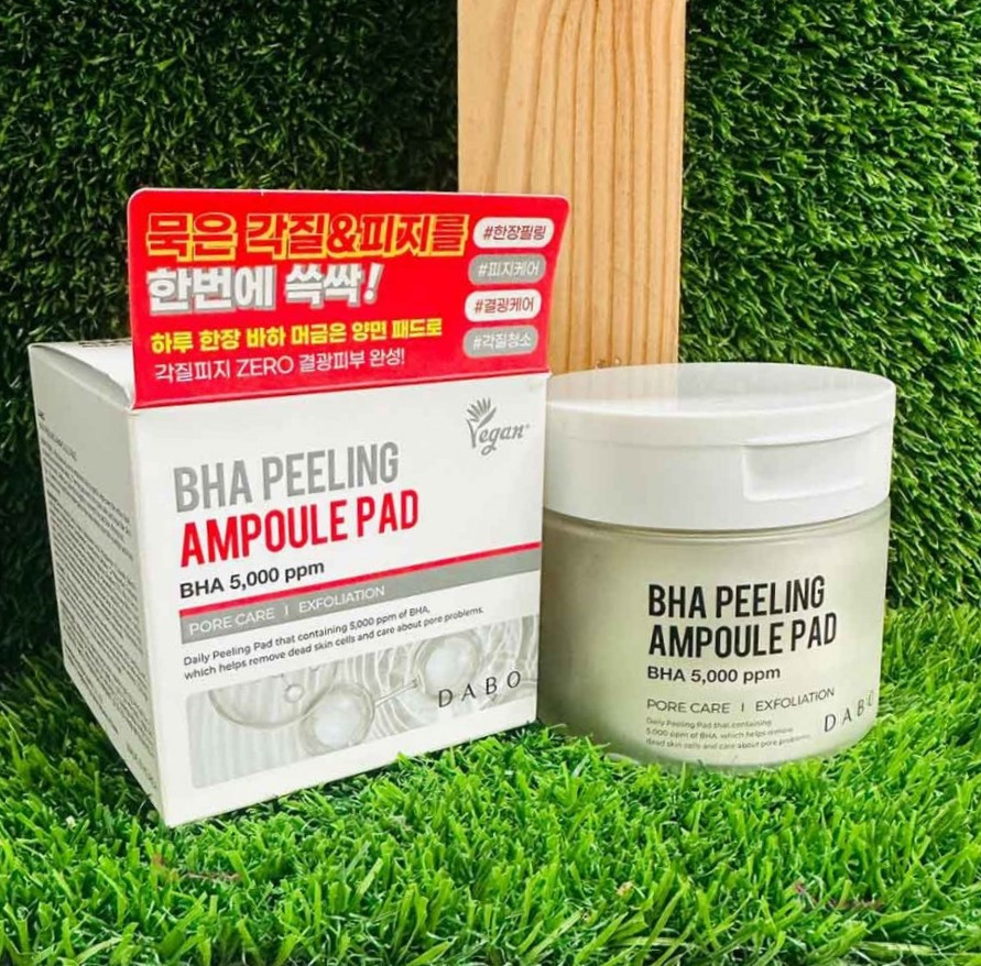 Ампульные пилинг-диски для лица c BHA-кислотами «BHA Peeling Ampoule Pad» | DABO