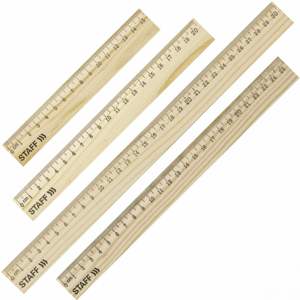Набор линеек деревянных | Staff