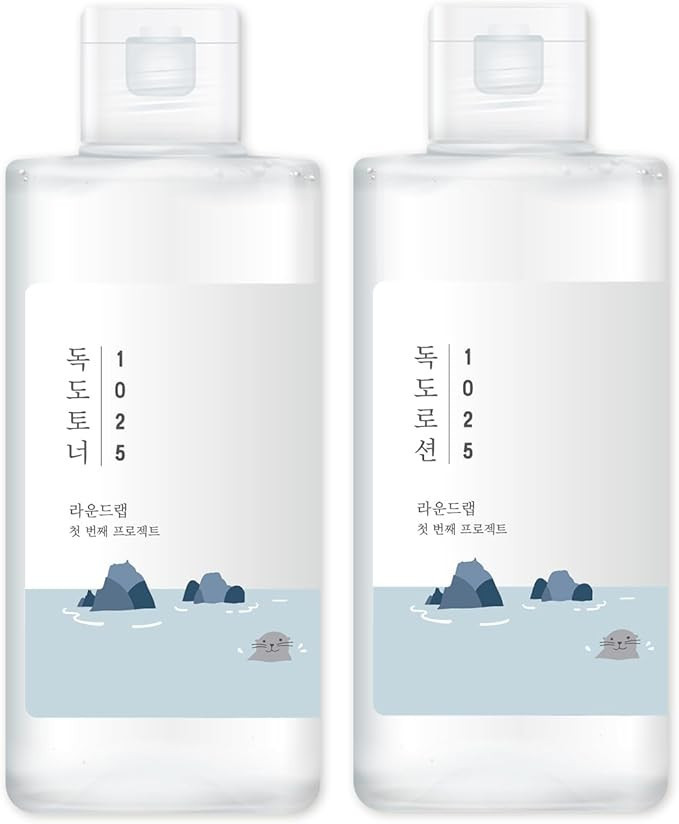 Набор уходовых средств для лица с морской водой «Dokdo Toner Lotion Special Set» | 1025 | Round Lab