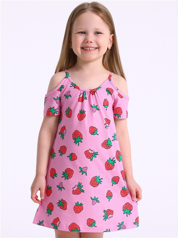 Платье для девочек | Променад | Апрель