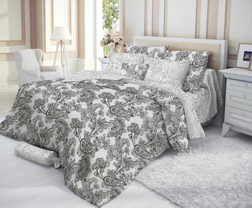 Комплект постельного белья «Grace» (2-спальный, сатин-люкс, 2 наволочки 50х70) | Sateen | НордТекс