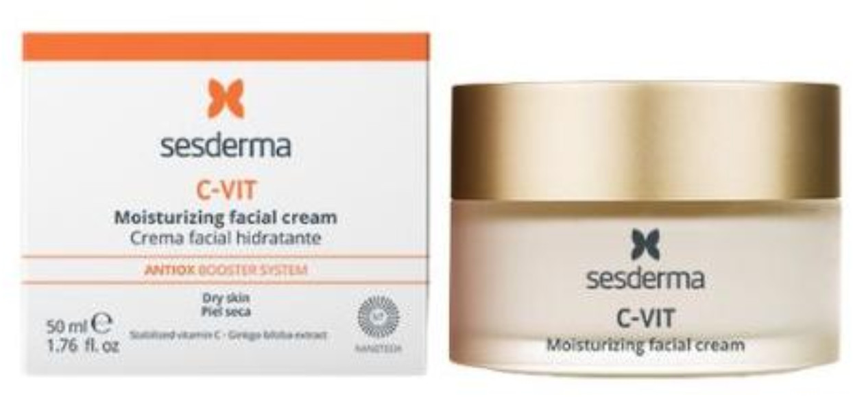Крем для лица увлажняющий «C Vit Moisturizing Facial Cream» | Sesderma