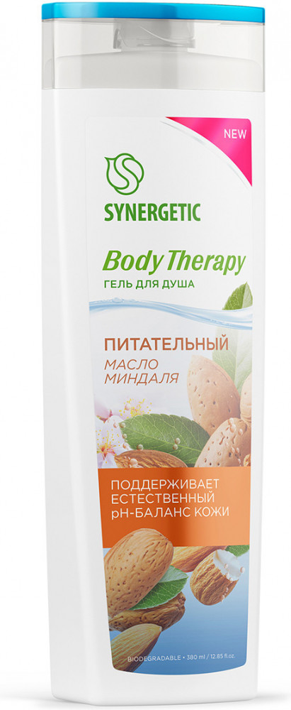 Гель для душа «Масло миндаля» | Synergetic