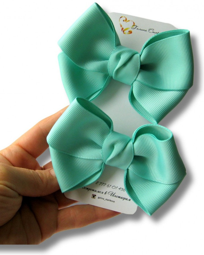Набор бантов для волос ручной работы | Галина Старикова