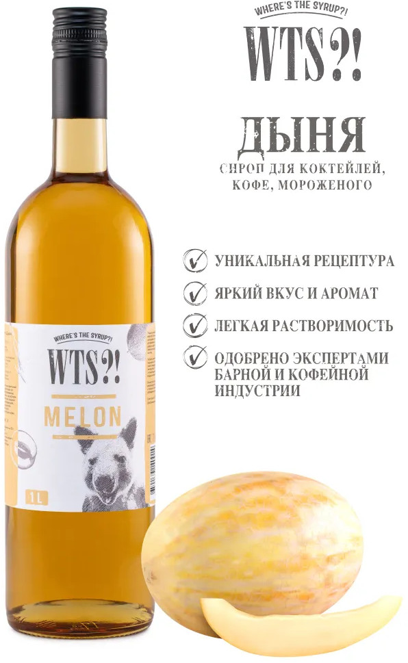 Сироп «Melon. Дыня» | WTS?! Where's the Syrup?!