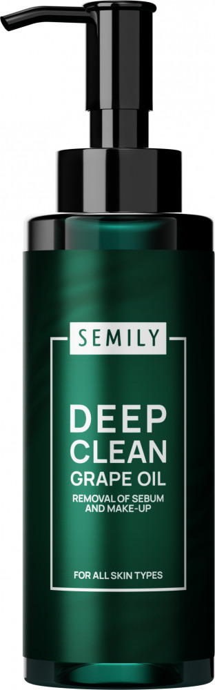 Гидрофильное масло для умывания с маслом винограда | Semily