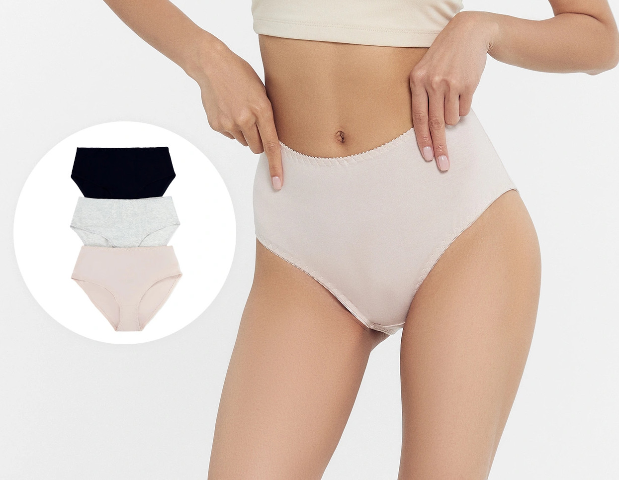 Трусы-макси женские комплект | Mark Formelle