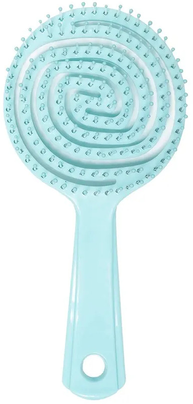 Мини-расческа для распутывания волос в форме леденца «Tiffany» | Solomeya