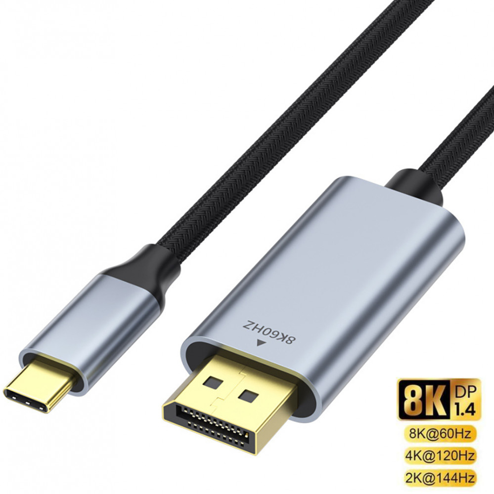 Кабель Type-C — Display Port | Two hands up