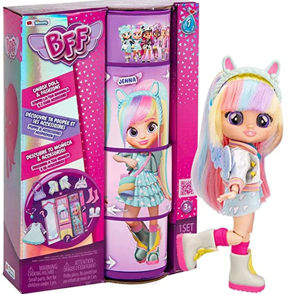 Кукла с аксессуарами «Дженна» | BFF | Cry Babies