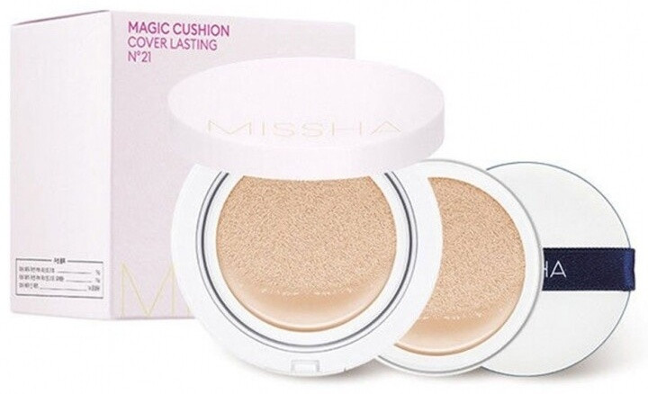 Кушон для лица «Magic Cushion Moisture» SPF50+/PA+++, оттенок 21 | Missha
