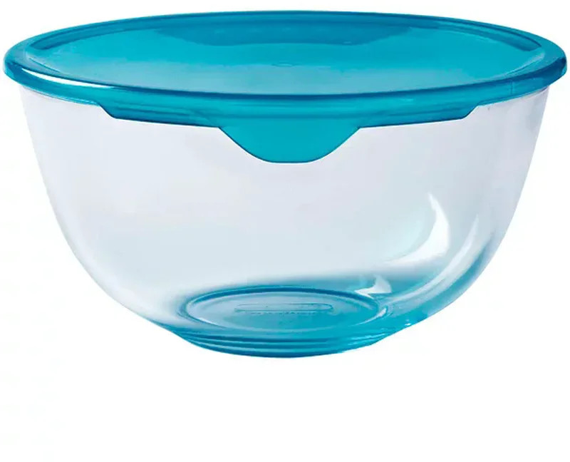 Миска стеклянная с крышкой | Pyrex