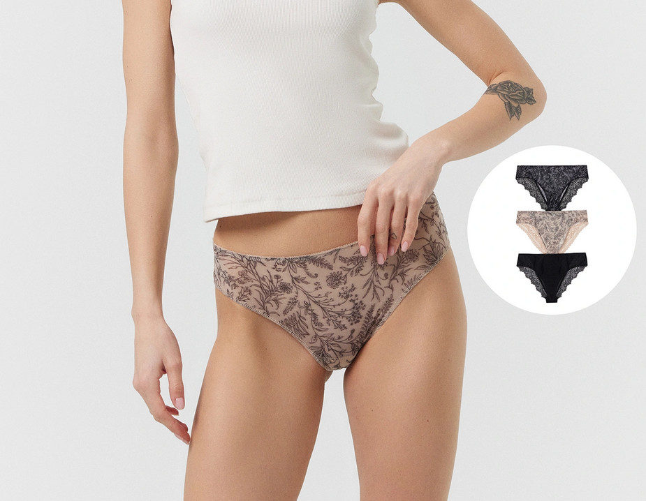 Трусы-слип женские комплект | Mark Formelle