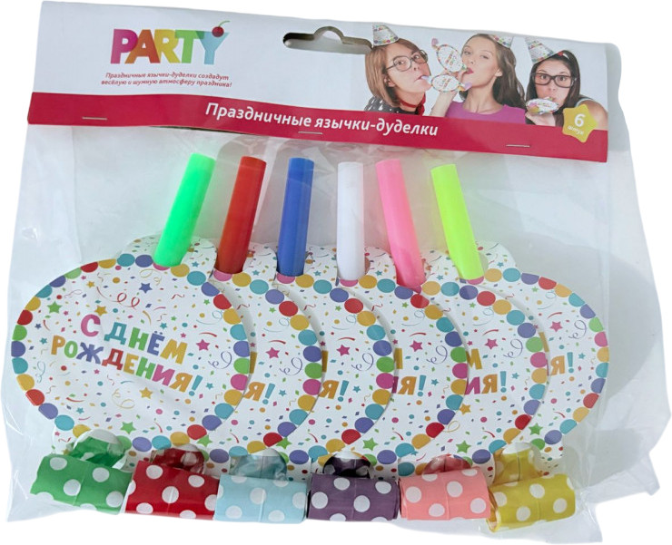 Набор язычков-дуделок