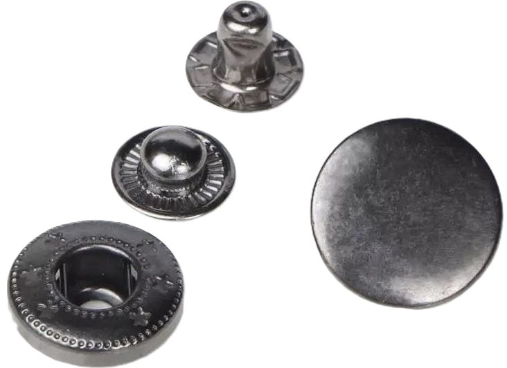 Набор металлических кнопок