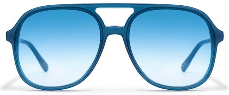 Очки солнцезащитные «Vintage Arc Blue» | Alberto Casiano