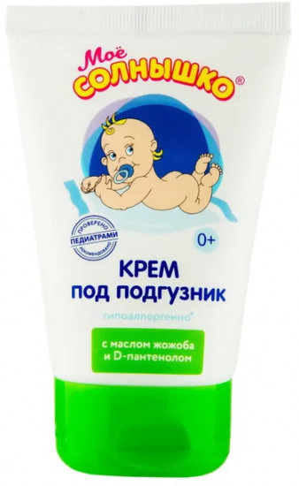 Крем под подгузник с маслом жожоба и D-пантенолом