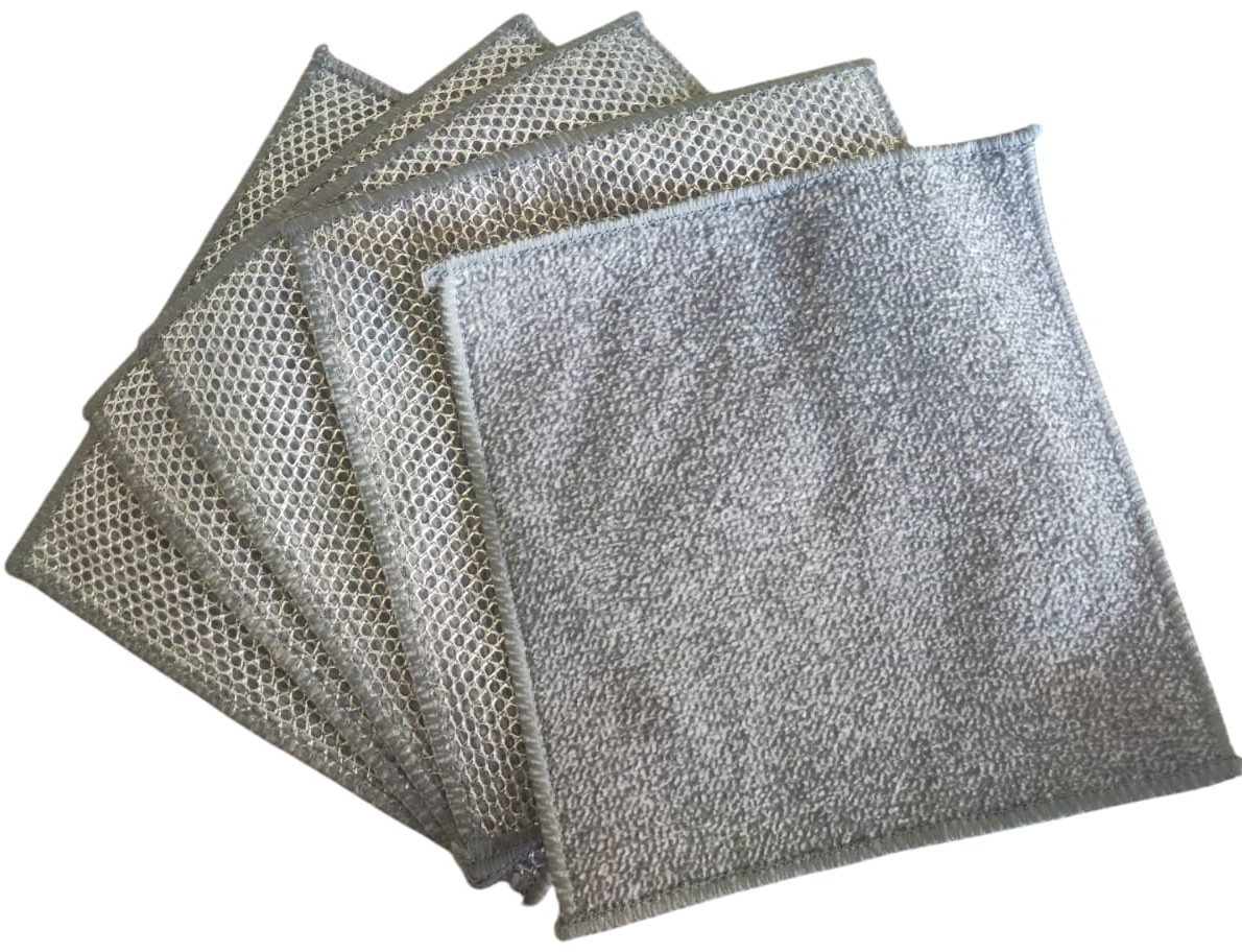 Набор тряпок с металлической нитью