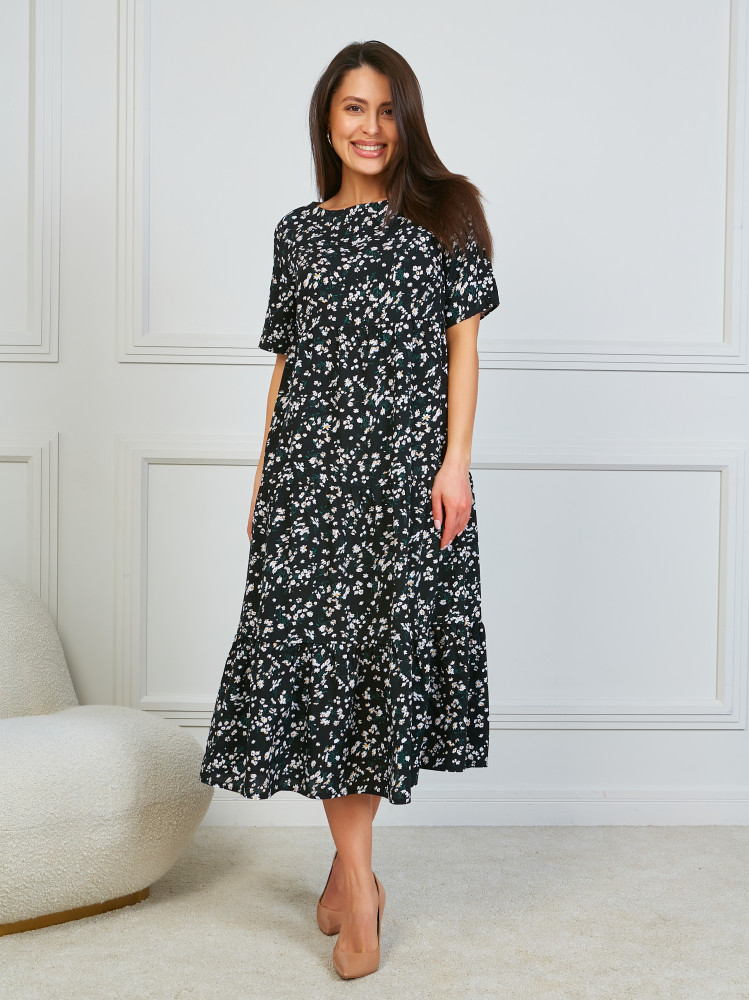 Платье женское «Арноу Блэк Вайт» | RONATTELLE