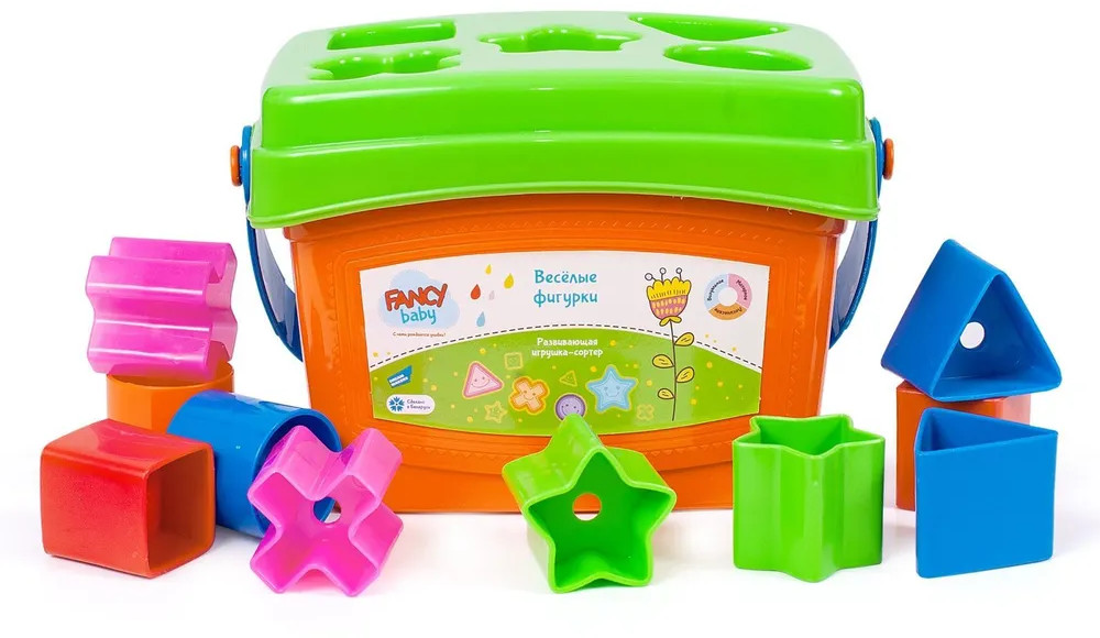 Развивающая игрушка-сортер «Весёлые фигурки»