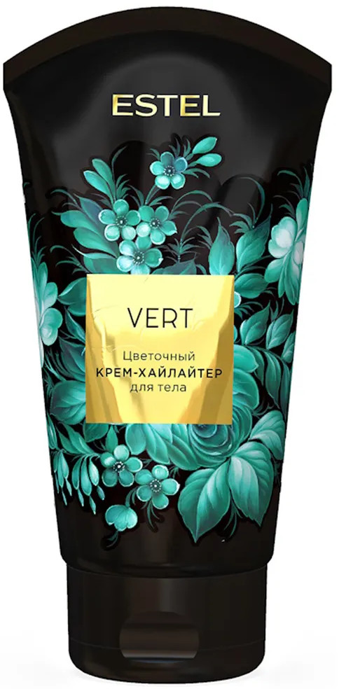 Цветочный крем-хайлайтер для тела | Vert | Estel