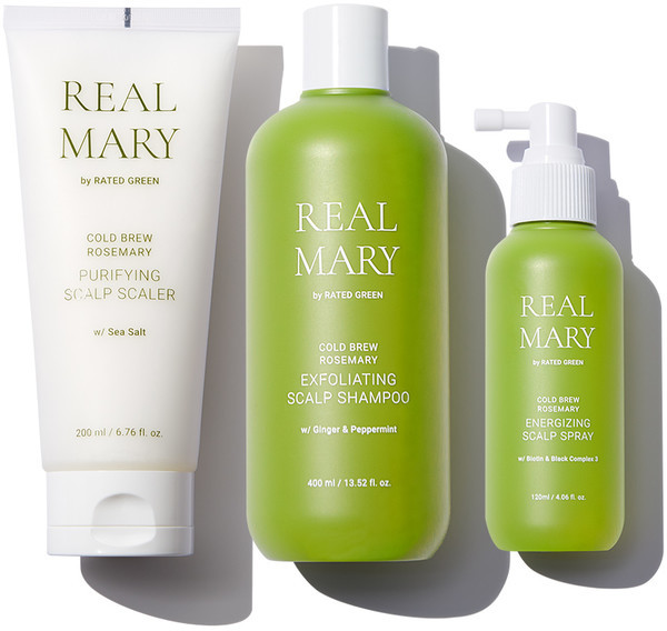 Набор для волос с розмарином «Полное обновление» | RATED GREEN