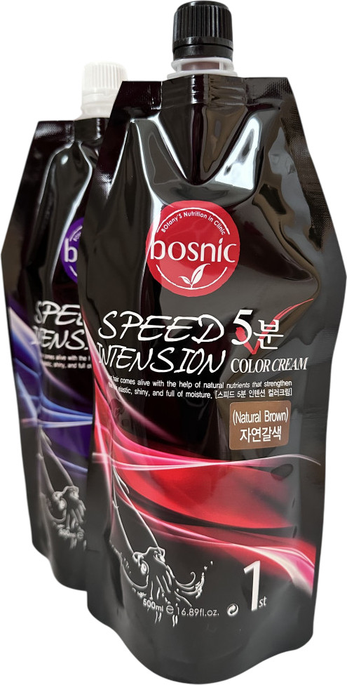 Краска для волос, оттенок Brown | Bosnic