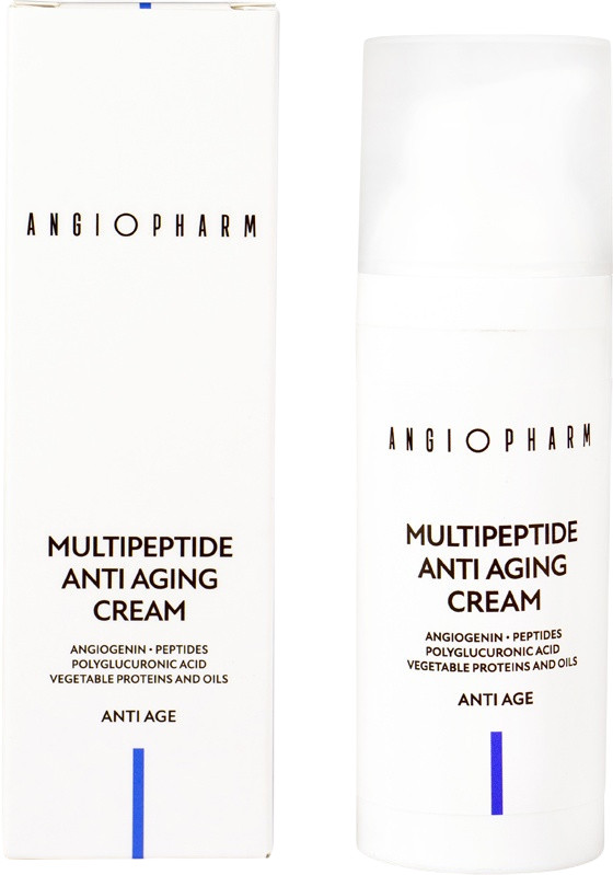 Крем для лица мультипептидный омолаживающий | Angiopharm