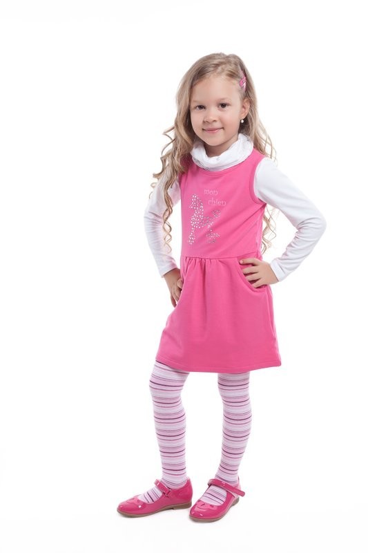 Колготки трикотажные для девочек | Кошкин дом | PlayToday