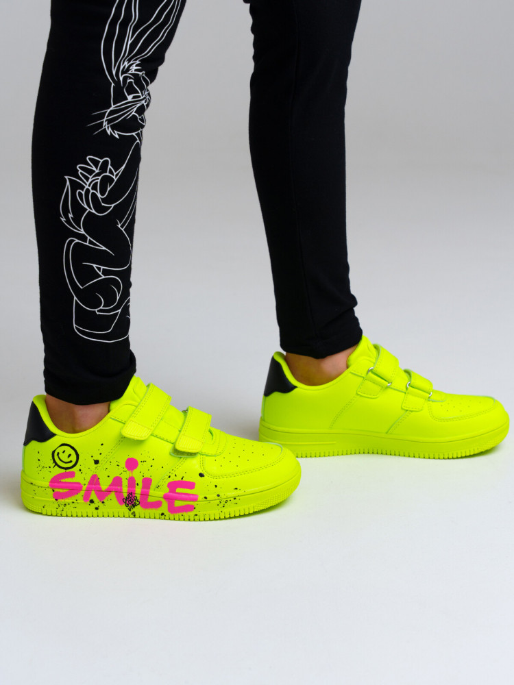 Кроссовки для девочек | Neon Glam | PlayToday