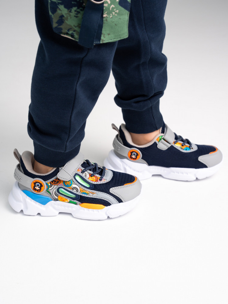 Кроссовки для мальчиков | Monsters | PlayToday