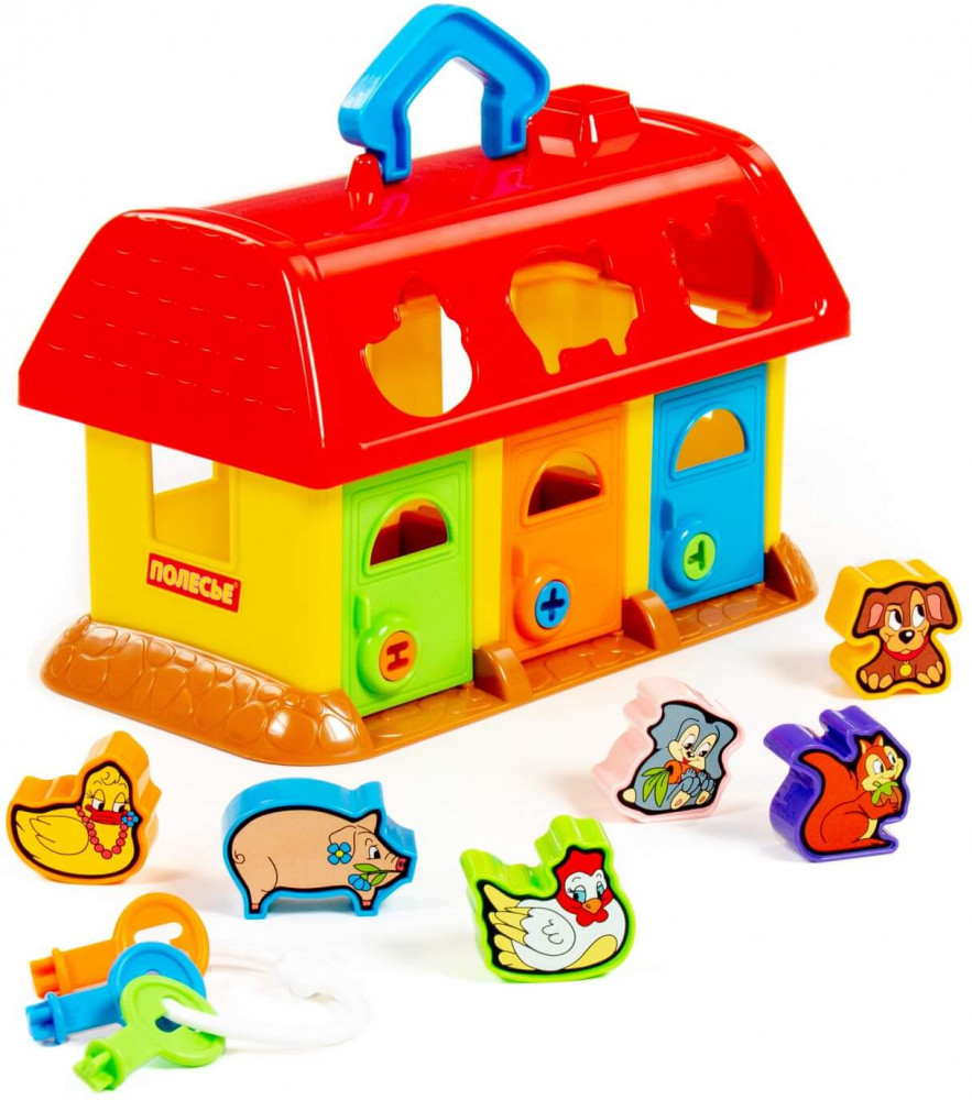 Сортер «Домик для зверей» | Полесье