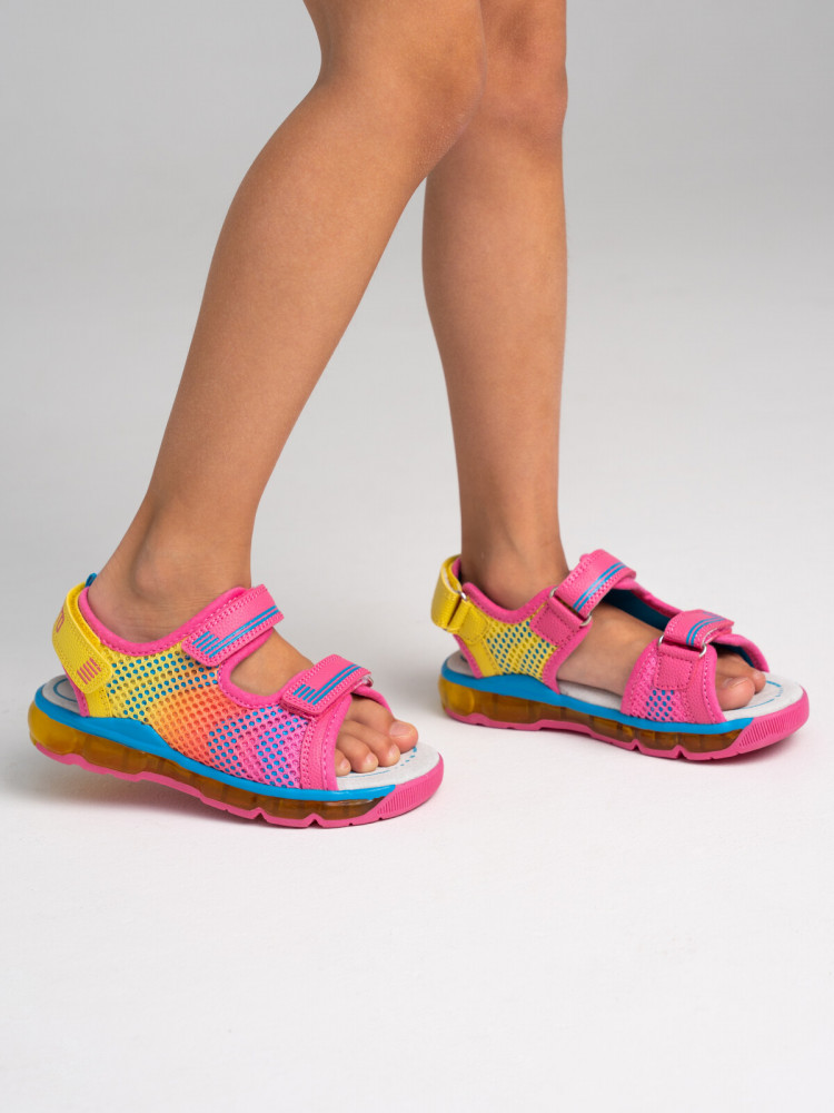 Сандалии для девочки с мигающим элементом flashlight | Sweet dreams | PlayToday