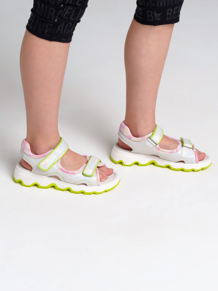 Сандалии для девочек | Neon Glam | PlayToday