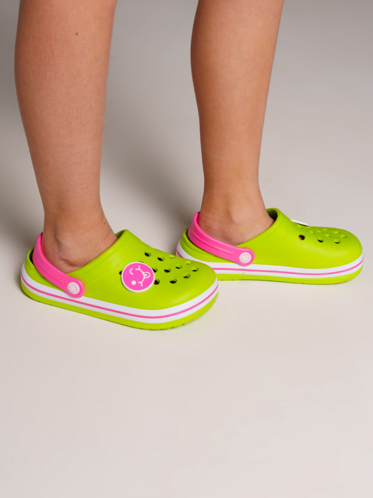 Сабо для девочек | Neon Glam | PlayToday