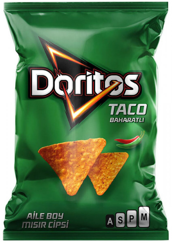 Чипсы кукурузные «Зеленый перец. Taco Baharatli» | Doritos