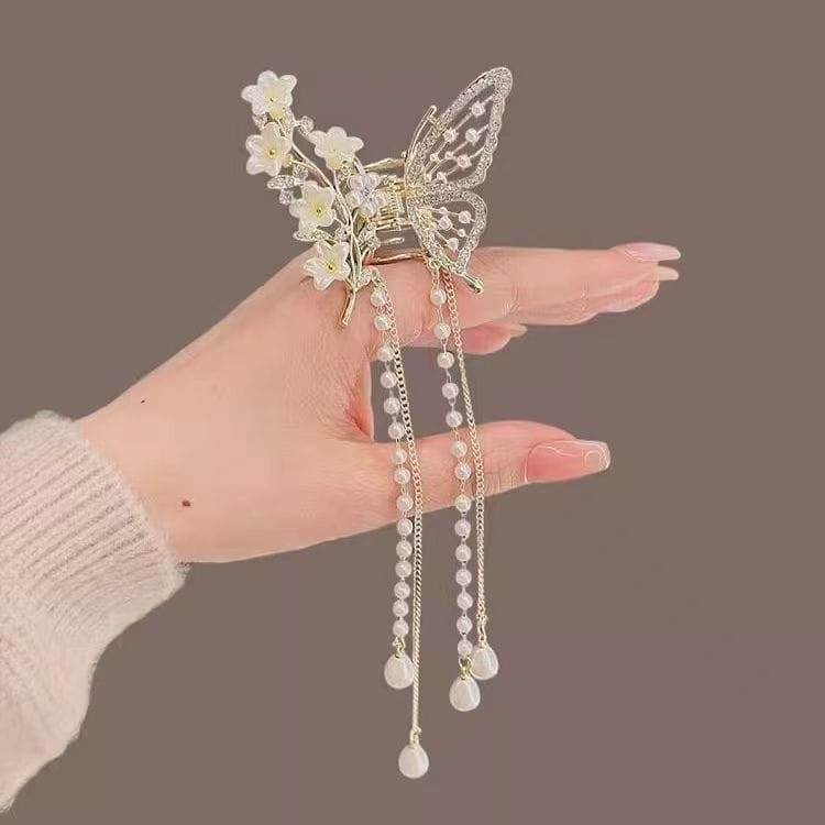 Заколка-краб «Бабочка»