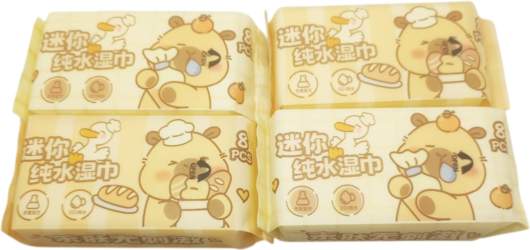 Набор влажных салфеток «Капибара»