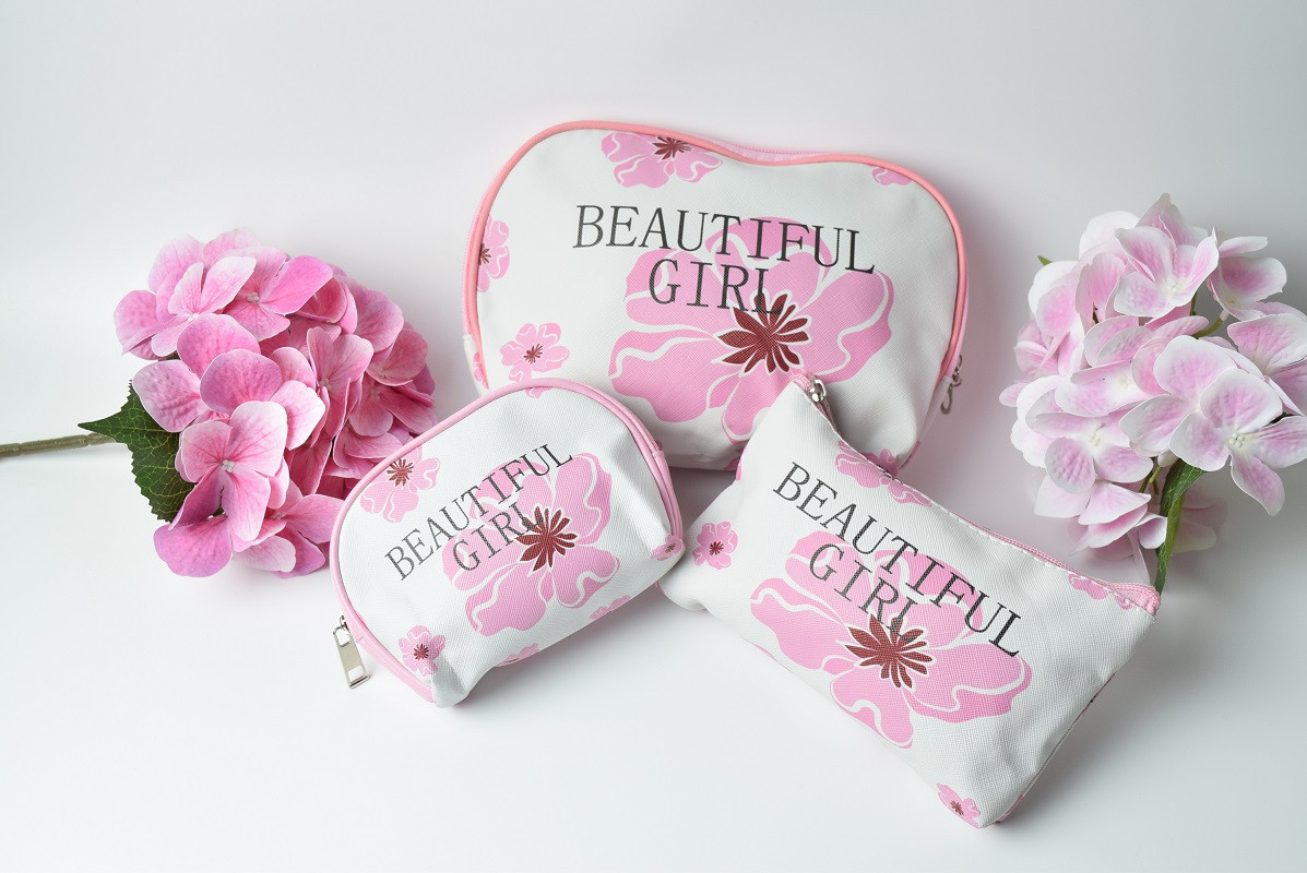 Набор косметичек «Pink flower»