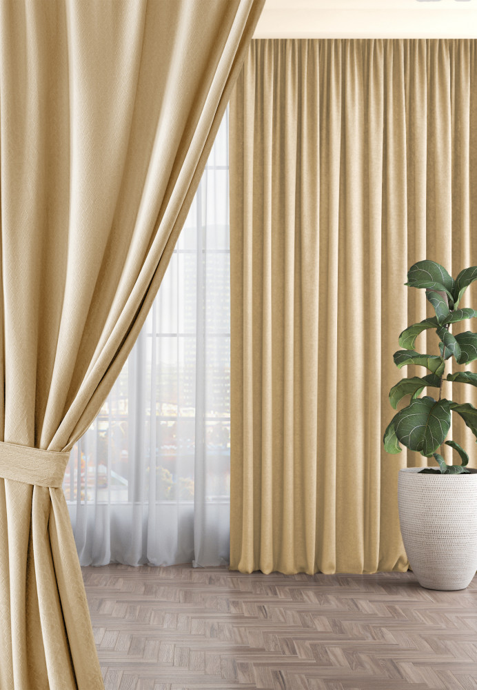 Комплект штор «Бархатный Блэкаут» | Волшебная ночь